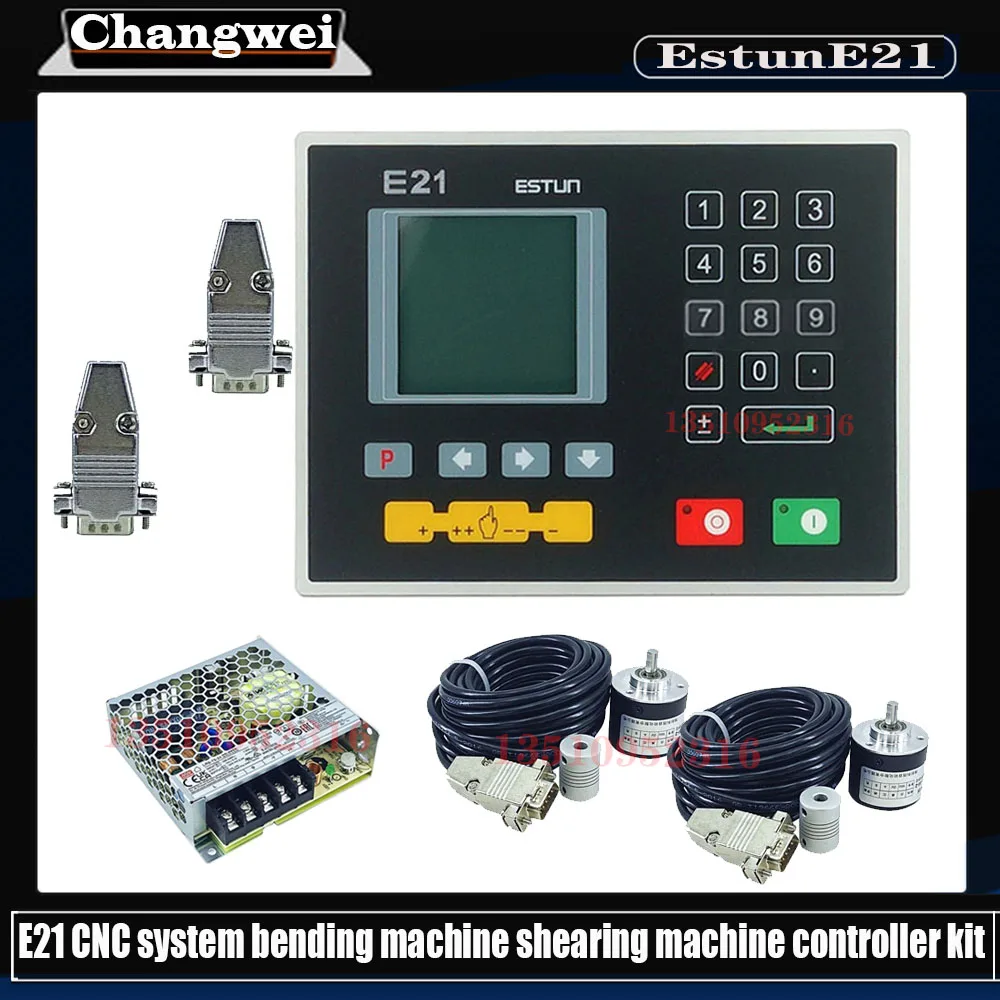 

Estun E21 Bending Control System Bending Machine Controller Supports Single-step/Multi-step Programming E21 Encoder