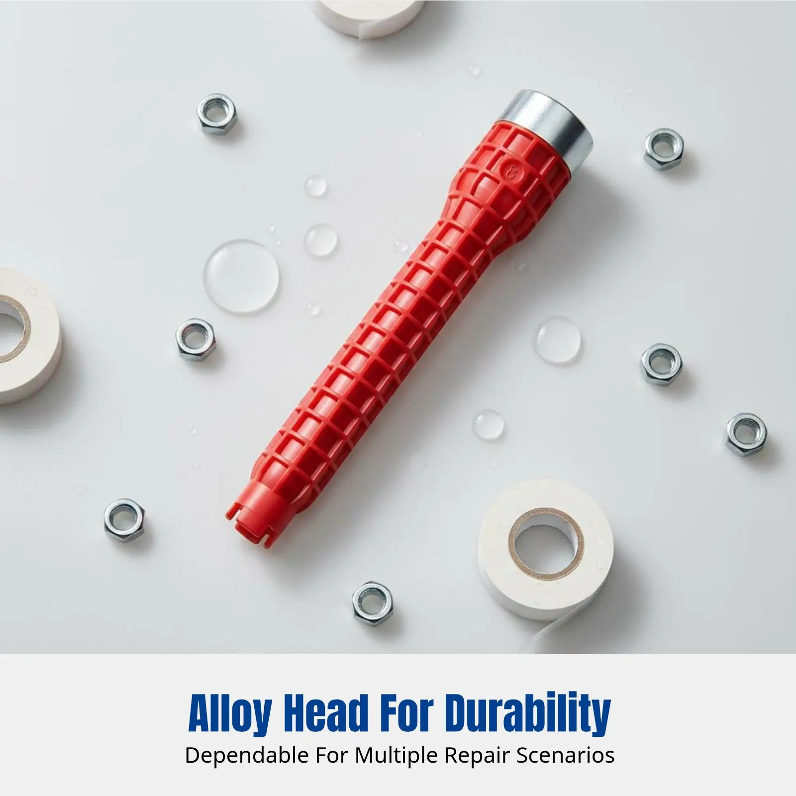 Plumbing Wrench, Sink Installation Tool, Multifunctional Bathroom Pipe Repair, 8-in-1/5-in-1, Home Use