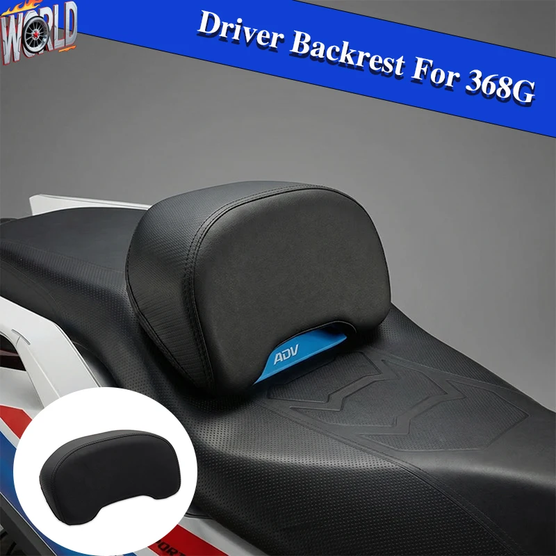 

ZT-368G 2025 Driver Back Rest For ZONTES 368G ADV G368 2026 Motorcycle Driver Backrest Widened Lumbar Support Cushion Seat