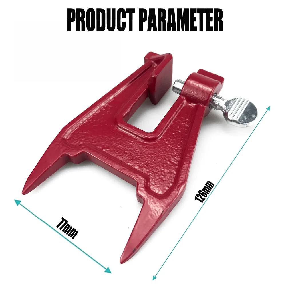 1Pcs Useful Saw Chain Sharpener Sword Holder Sharpening Filing Vise Metal Fixture For  Chainsaws Garden Tools Accessories