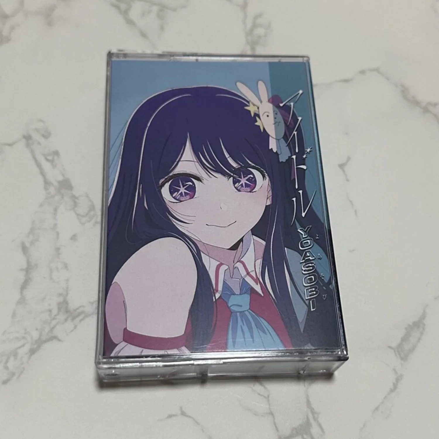 

YOASOBI Idol (Oshi No Ko Anime Theme) J-Pop Audio Cassette Tape Retro Vintage Analog Sound Collectible for Fans Home Art Decor