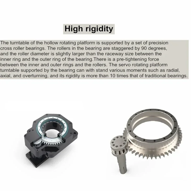 Imagem -06 - Caixa de Velocidades Oco Rotativo Divisor Plataforma Substituir dd Motor Nema17 Stepper Engrenagem Planetária Redutor Cnc Arc Ratio 5:1