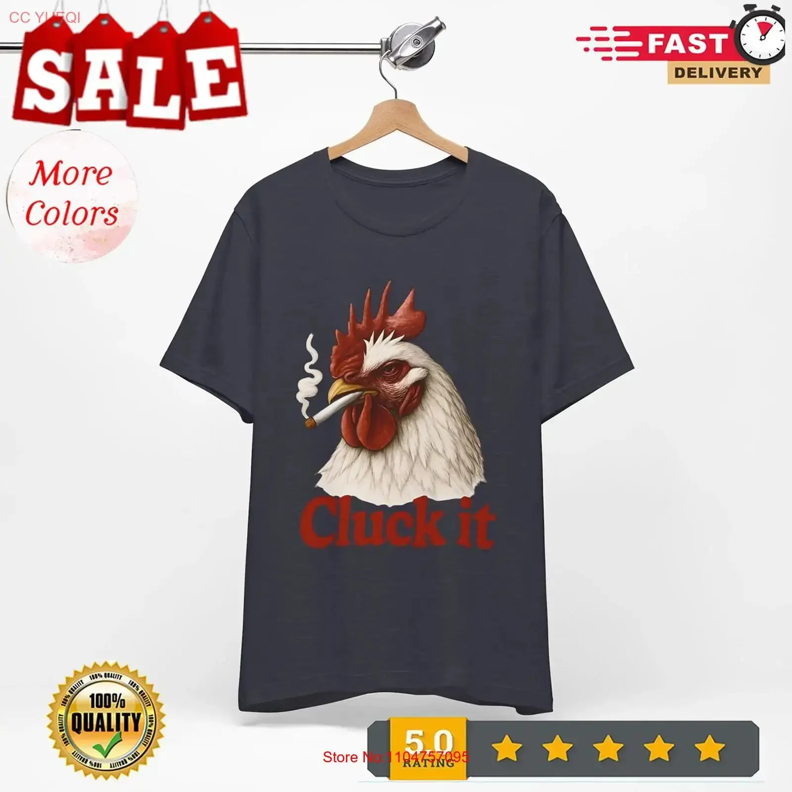 Funny Chicken T Shirt Perfect for Farm Lovers Humorous Friends Unique vintage Washed Soft graphic Breathable Casual Stretched