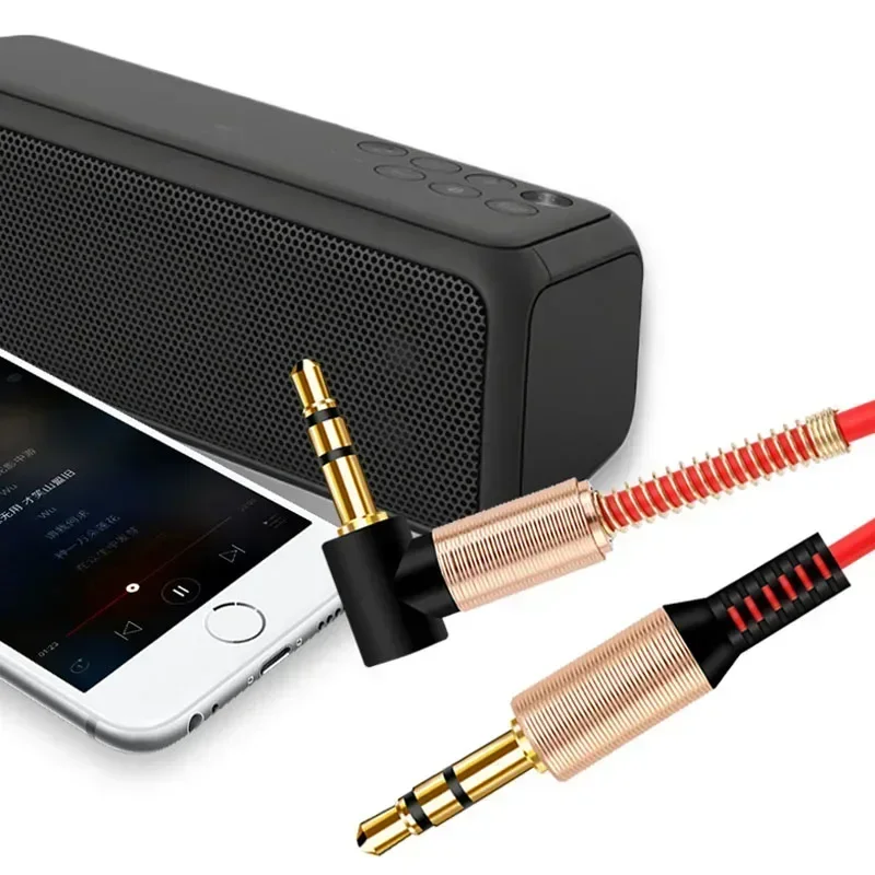 Jack da 3.5mm Jack Audio Cable Jack 3.5 Mm maschio a maschio Audio Aux Cable per Samsung Car Headphone Speaker Wire Line Aux Cord Speaker