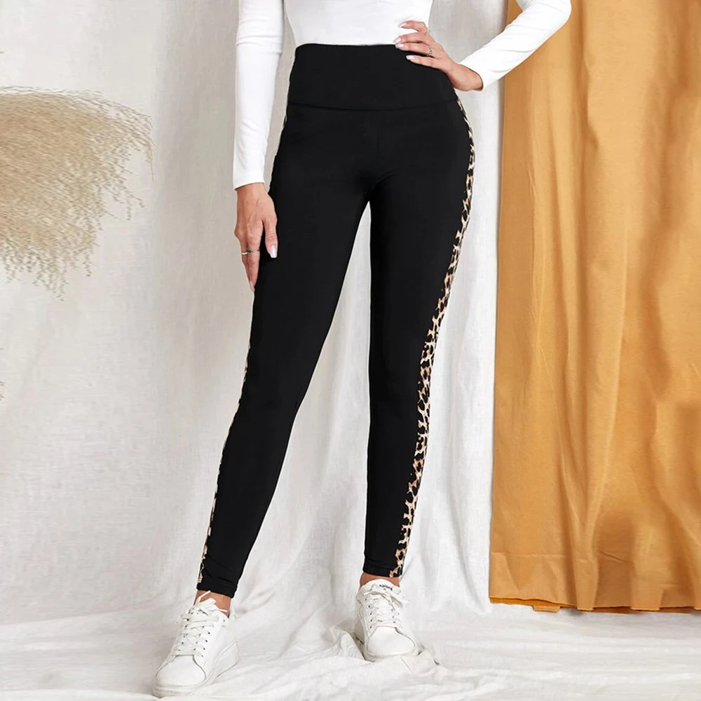 

Mia Muse Boutique Women's Leggings All Season Skinny Fit Daily Fashion Side Stripe Wrap Ankle Casual Pencil Leggings