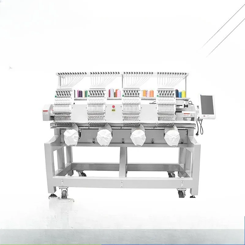 Large high-speed four-head automatic computerized embroidery machine