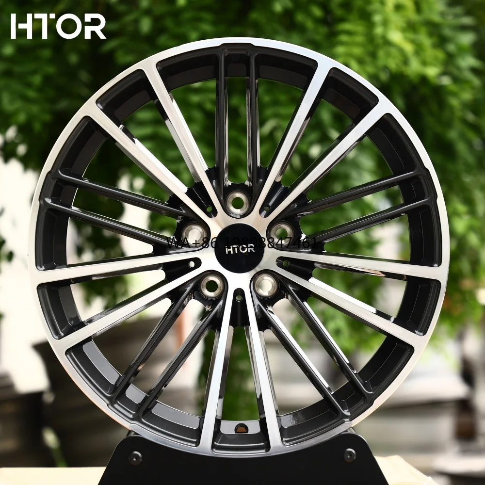 

5x114.3 5X112 5X120 17 18 19 20 22 Inch Machined Face Gloss Black Car Rims Alloy Forged Wheels for Macan Tycan