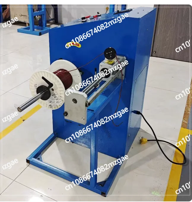 QP-400 Frequency Conversion Automatic Winding Line Machine, 550W Word Wheel Closing Machine for Wire and Coil Winding