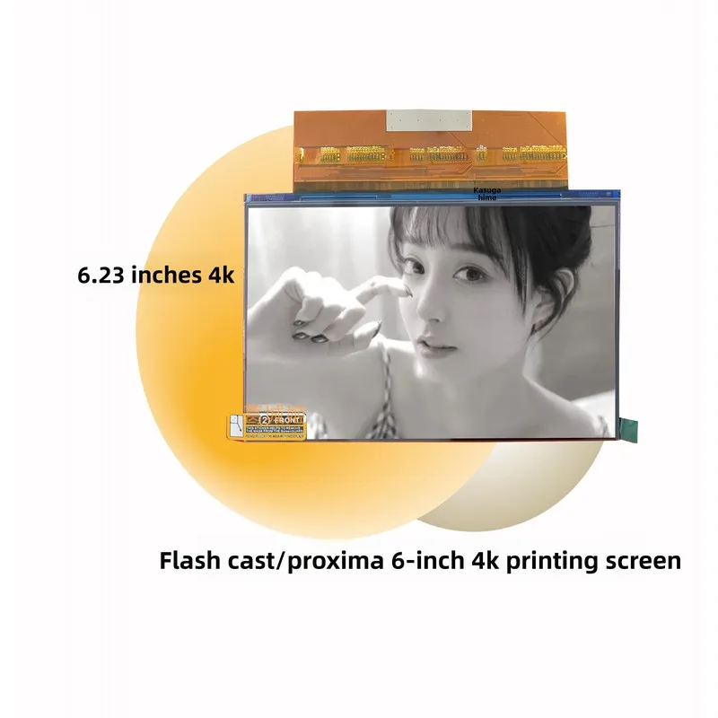 6.23-inch black and white screen flash casting Voxelab 6-inch light curing for ANYCUBIC mono 4K 3D printer accessories
