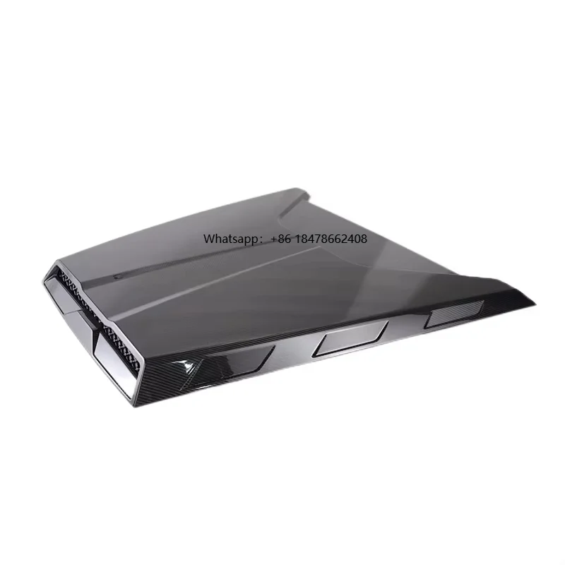 

Black Carbon Fiber Hood Scoop for G Class W463 G63 G500 G550 Dry Wet Facelift Bonnet with Auto Decoration Accessory Bumper Type