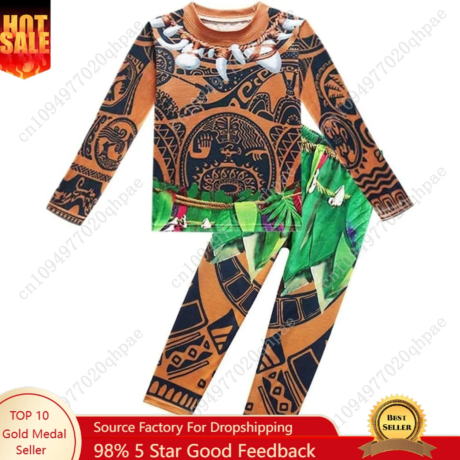 

Dressy Daisy Boy's Ocean Adventure Pajamas Halloween Dress Up Costumes Fancy Party Outfit