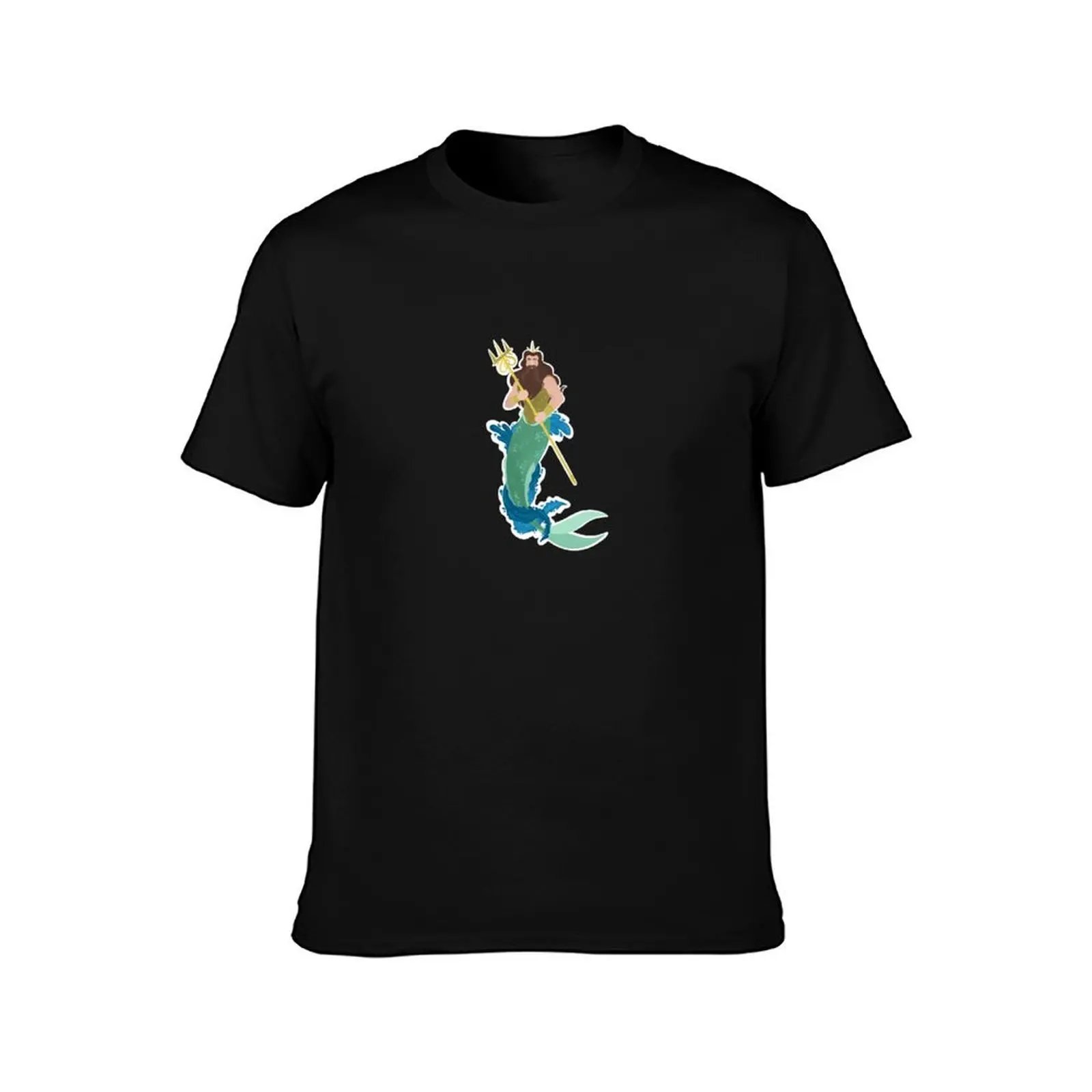 King Triton T-Shirt Lightweight Print T-Shirt