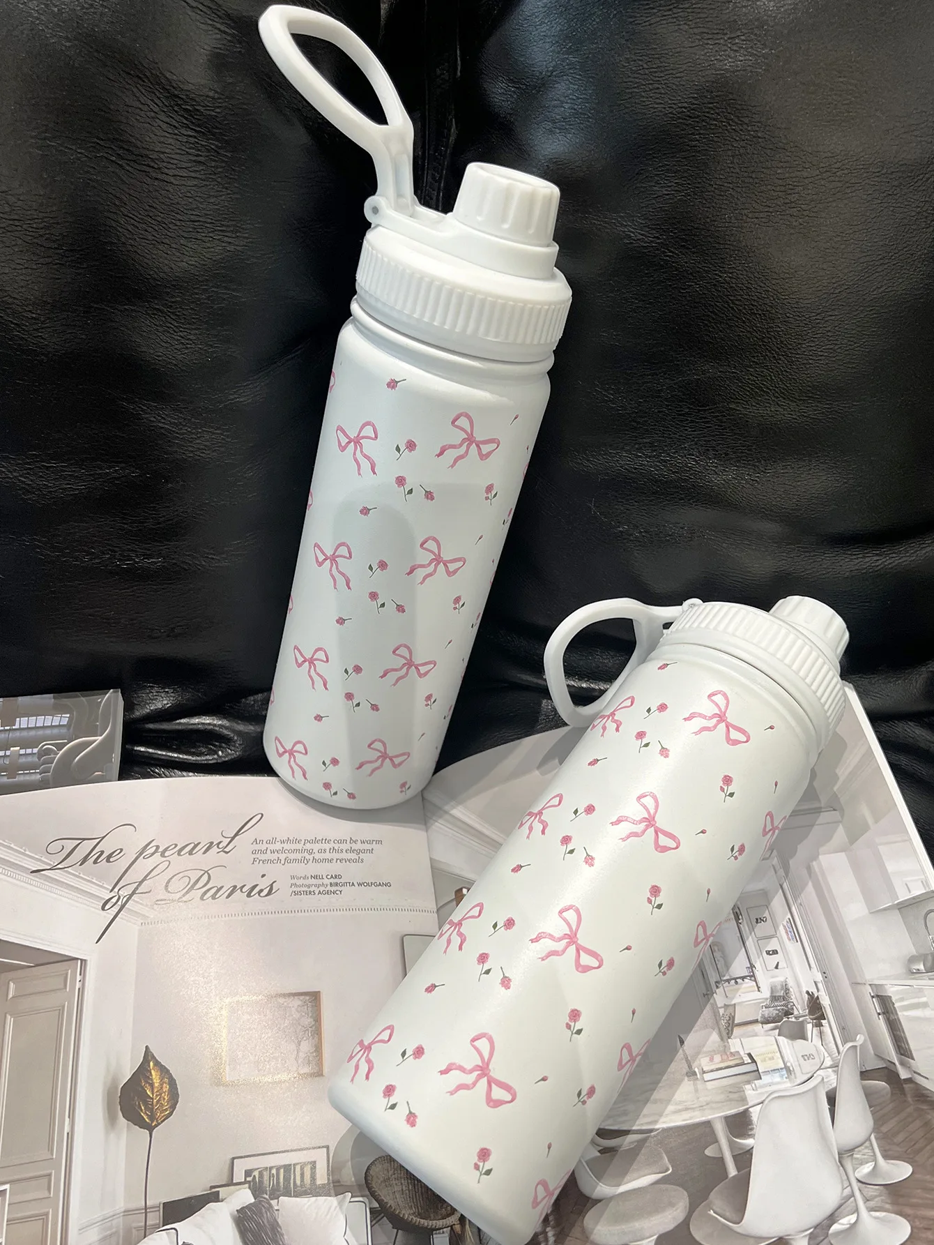 

Изолированная чашка из нержавеющей стали емкостью 600 мл, термостойкий дизайн с защитой от падения, идеальный подарок на День святого Валентина, Рождество, день рождения