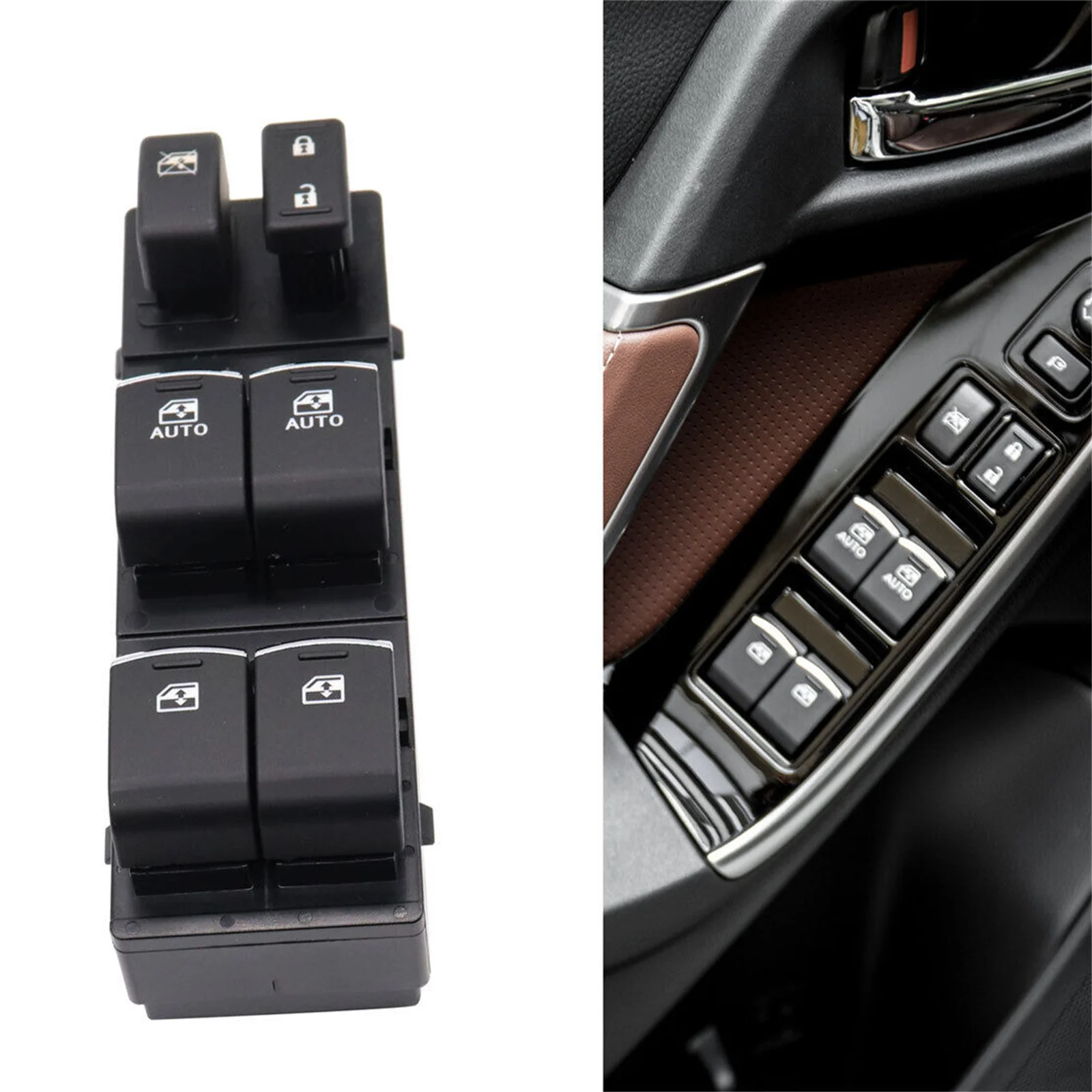 

1 шт. главный выключатель стеклоподъемника передней левой двери OE # 83071SG073 83071-SG073 83071SG070 83071-SG070 Для Subaru Forester 2017-2018