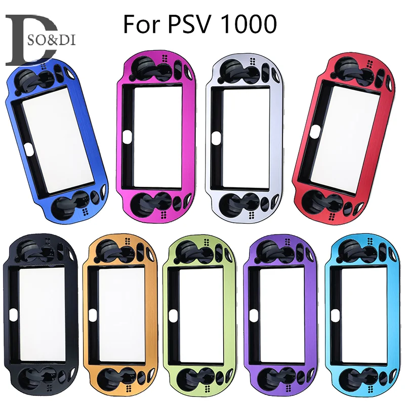 Plastic + Aluminium Hard Case Cover Skin Protective Shell For PSVita1000 /PS Vita 1000 /PSV1000 Controller Case Accessories