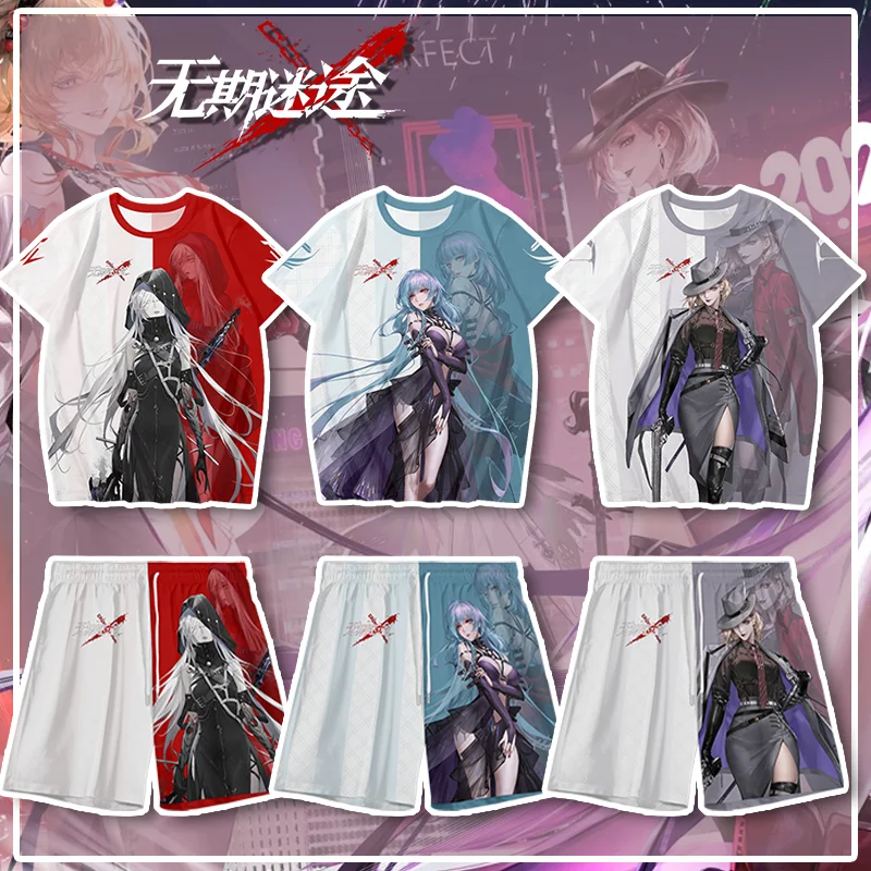 2025 New Game Path to Nowhere Role Playing T-shirt Shorts Set 3D Print Unisex Anime Tees Suit Summer Men Women Tracksuit Outfits