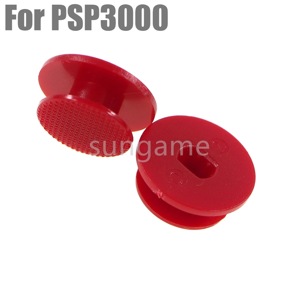 2pcs For PSP2000 PSP3000 Rocker Cap 3D Hat Keys