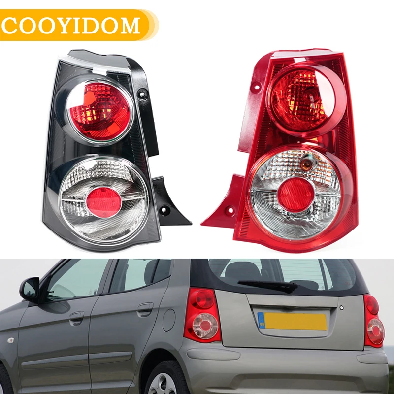 

Car Rear Tail light For KIA Picanto 2008 2009 2010 Assembly Brake Stop Light Taillights Fog Lamps Car accessories