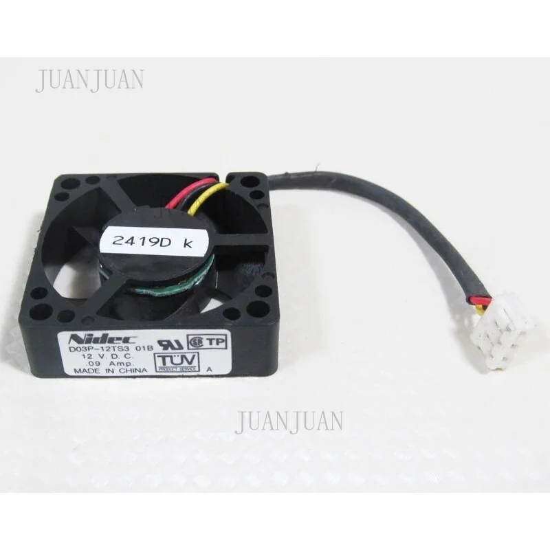 A+ For Nidec D03P-12TS3 35x35x10mm 35mm 3510 12V 0.09A DC Cooling Fan
