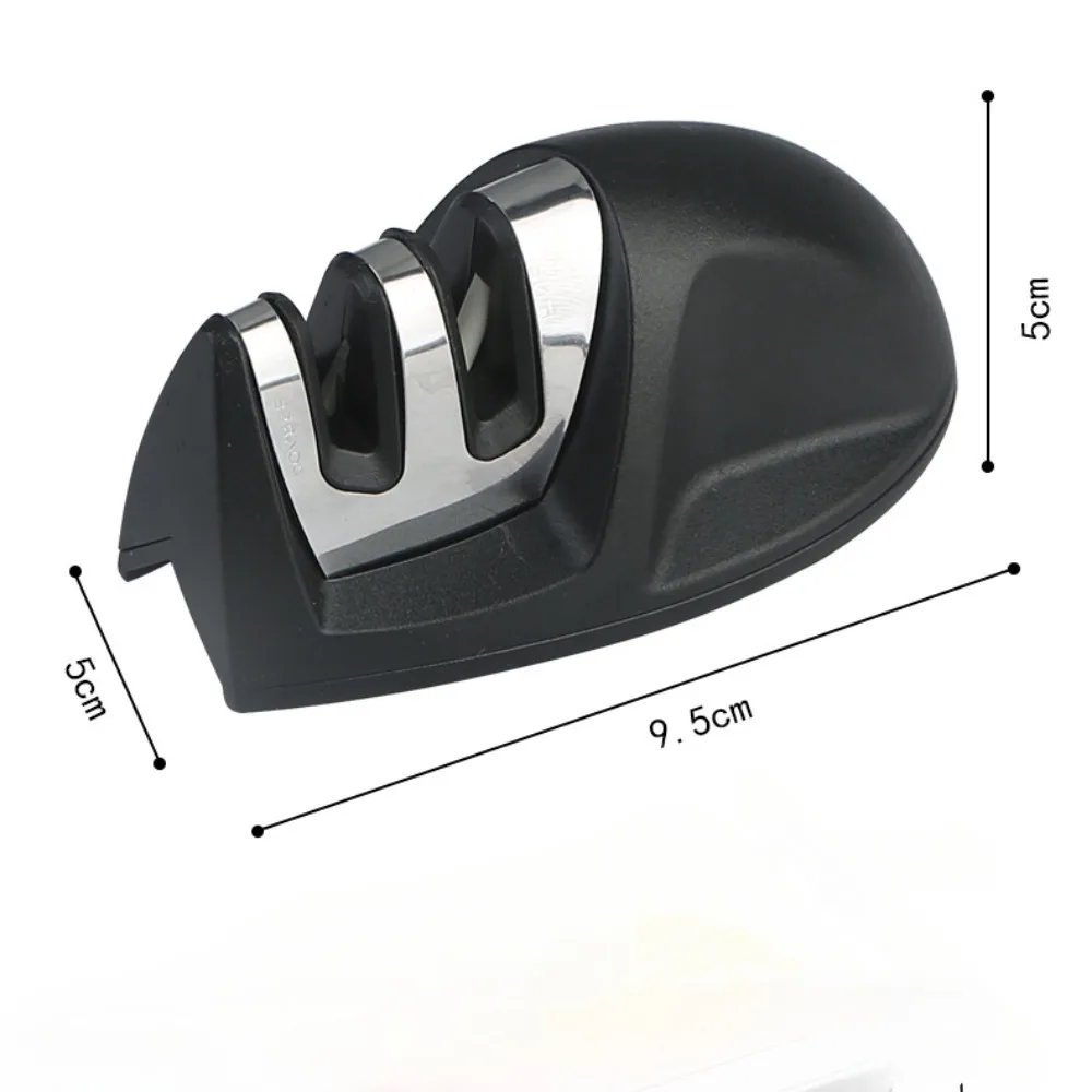 Two Stages (Diamond & Ceramic) Kitchen Knife Sharpener Knives Sharpening Stone Household Knife Sharpener Kitchen Tools