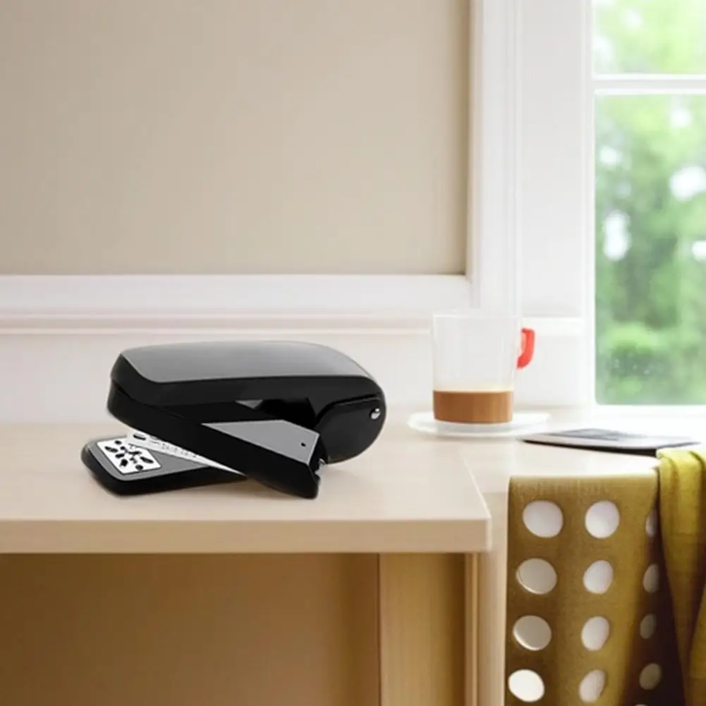 Portable Rotary Stapler 360-degree Rotation Thickened Effortless Heavy Duty Stapler Household Bookbinding Supplies