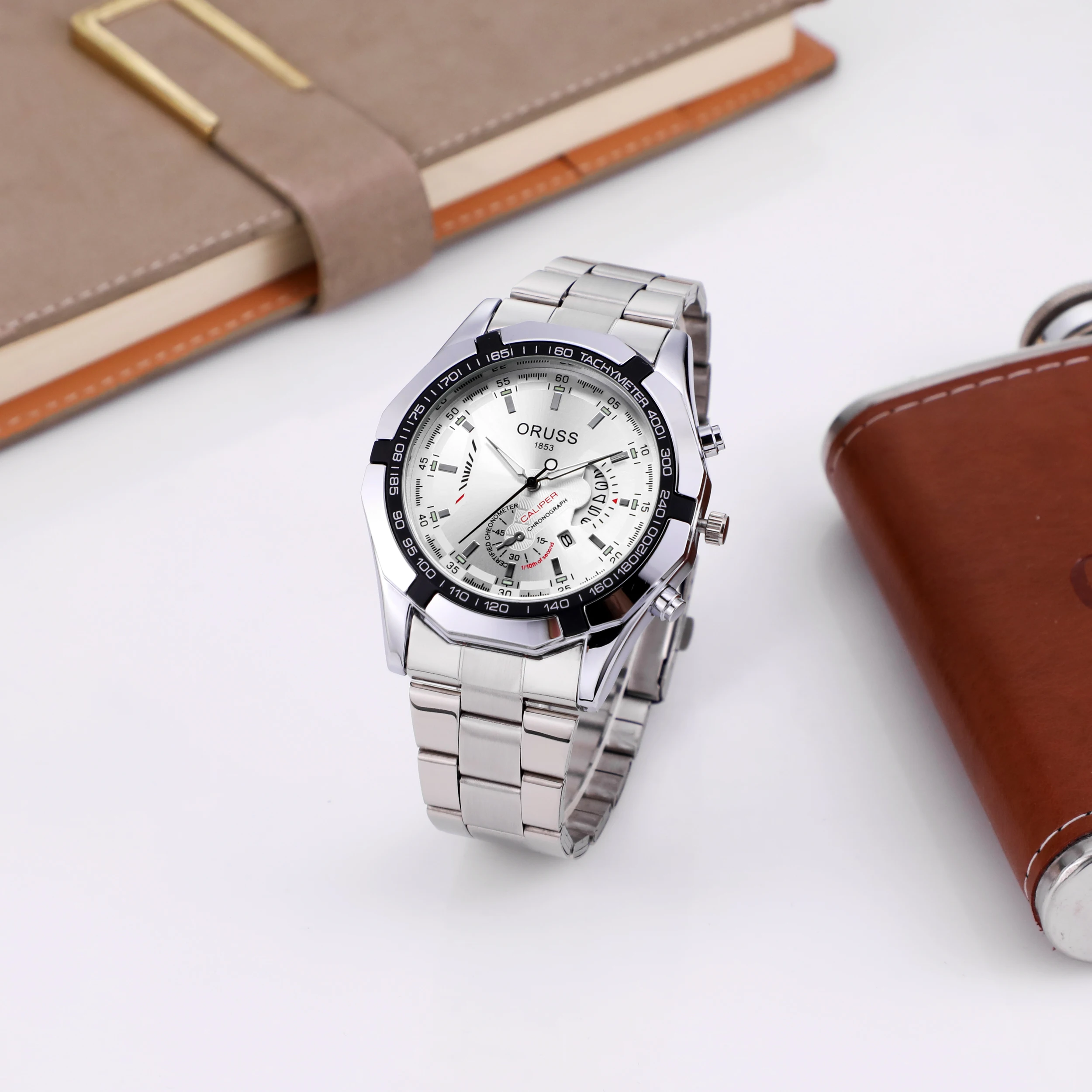 도미너링 남성용 시계, 개성 있는 올 매치 비즈니스 트렌드, 내구성 있는 고급 분위기, 대형 다이얼, 학생 남성 시계