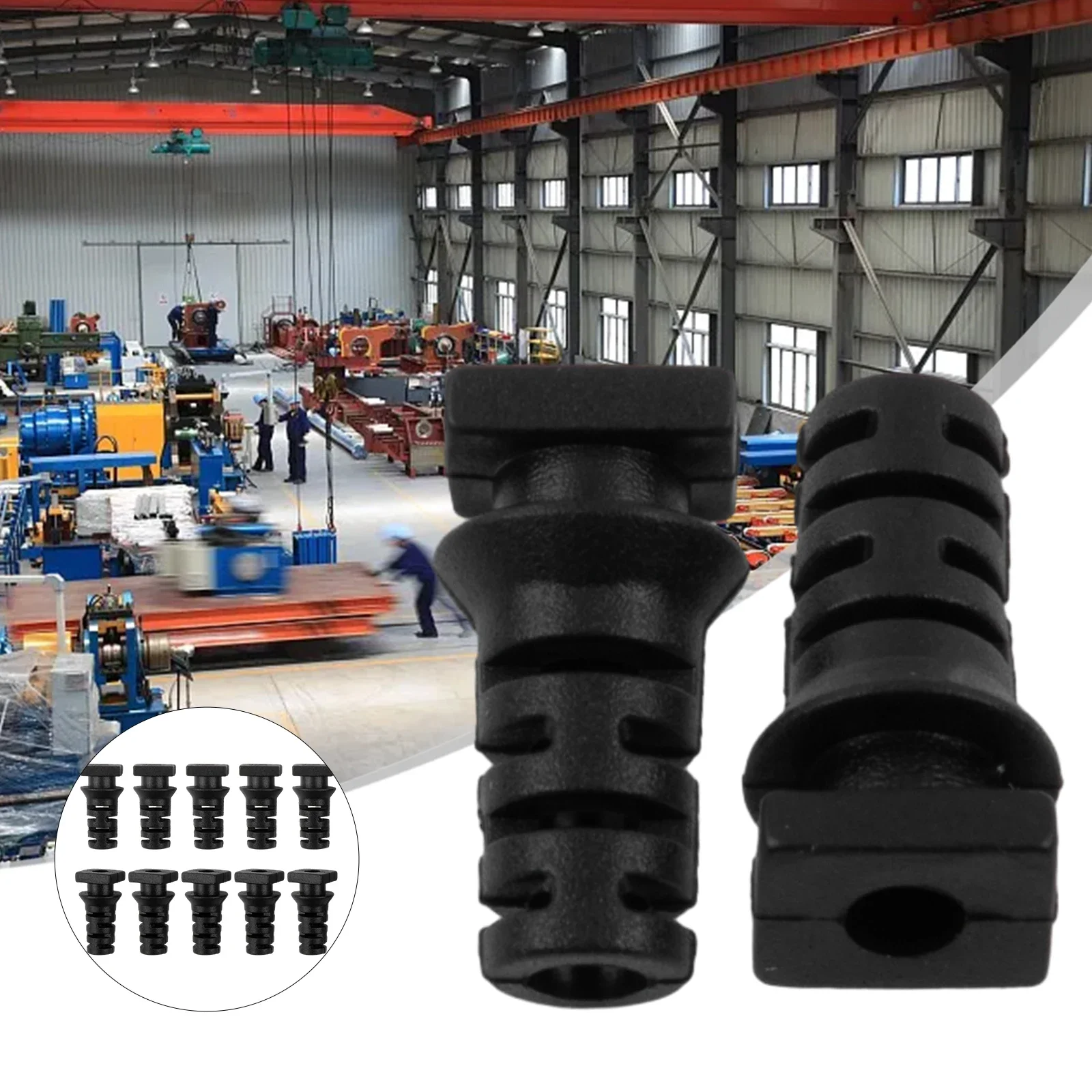 High Quality Nice Portable Cord Protector Power Tool Connector Gland Rubber Strain Relief 10pcs Electric Tools