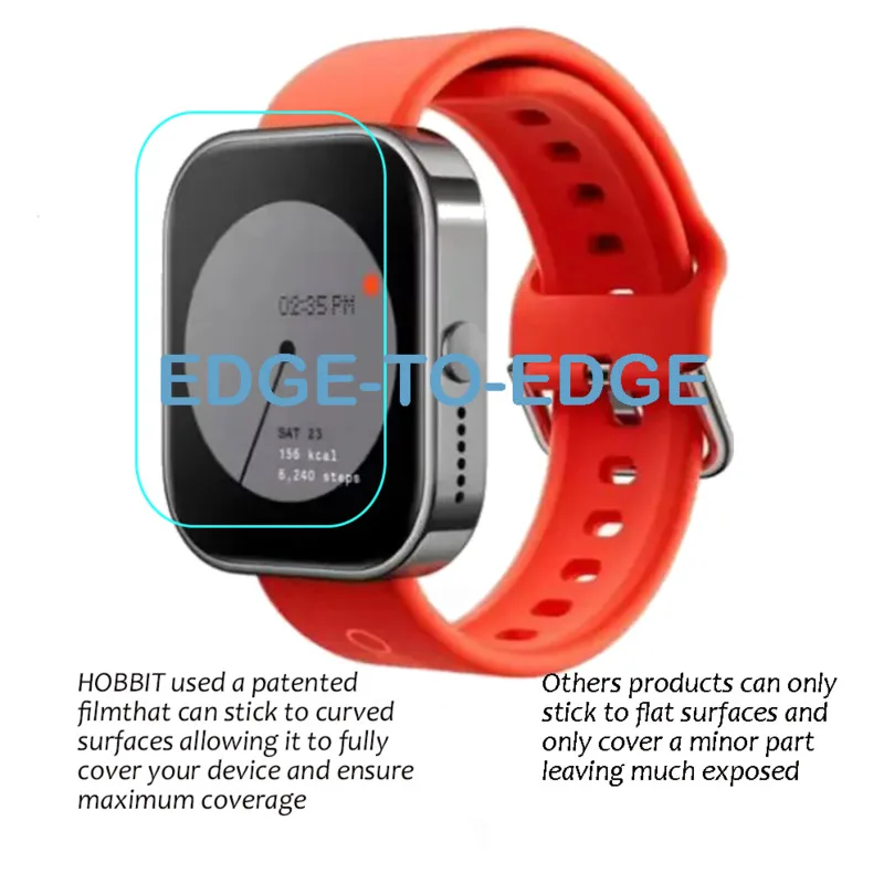 HD Clear TPU Hydraulic Screen Protector Film For CMF Watch Pro SmartWatch Protective Film Water-proof Watch Cover not glass