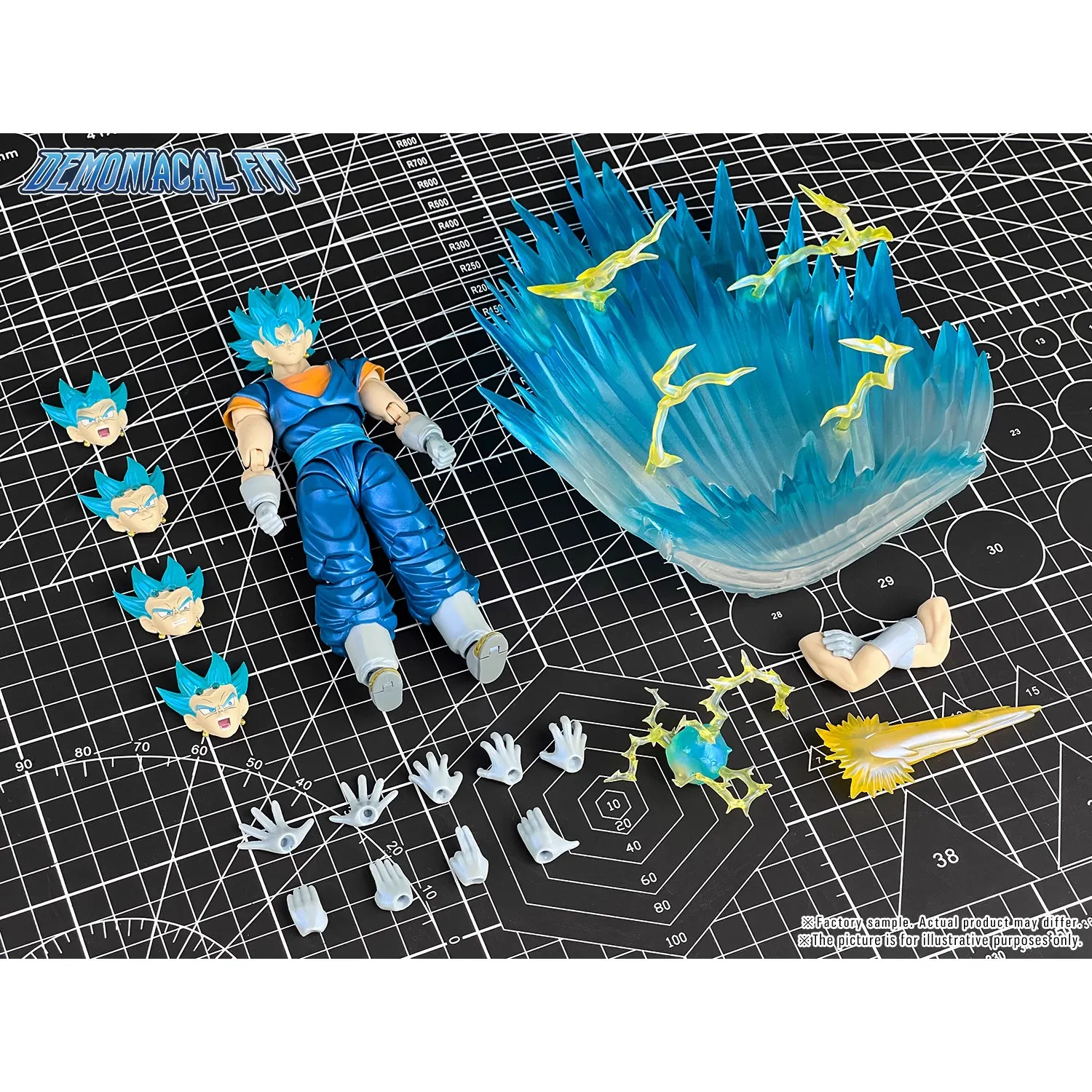 

Demoniacal Fit Ultimate Ace, Super Saiyan Blue Vegito - Фигурка суперсиленного героя, боящийся которого боятся боги, подарок, коллекционный предмет