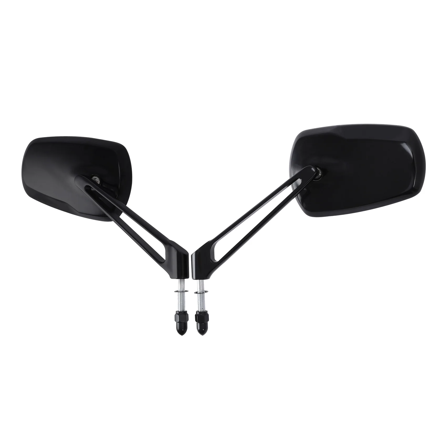 Rear View Mirrors For Harley Touring Road King Street Glide Dyna Fat Boy Bob Low Rider Softail Slim Sportster 883 Motorcycle