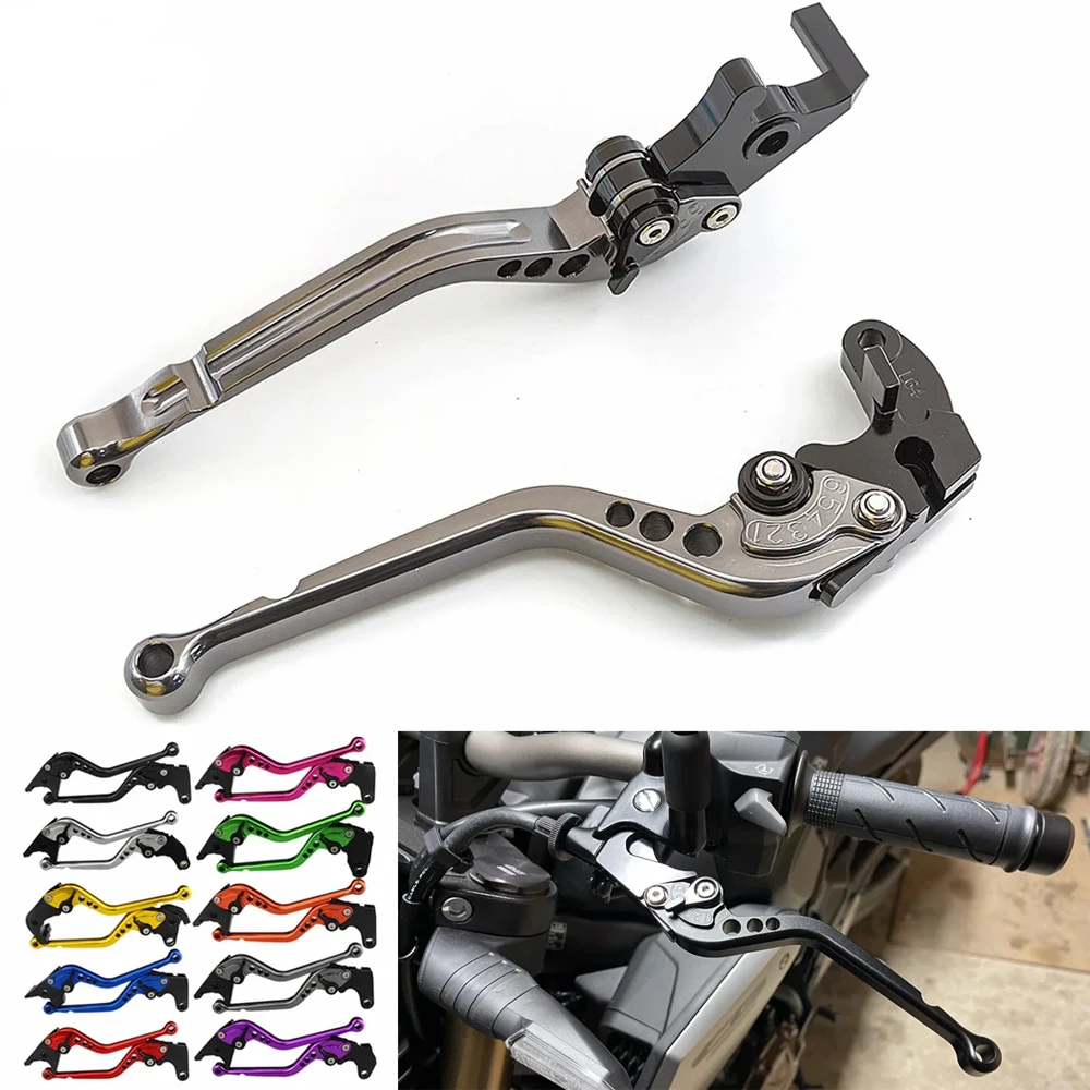Motorcycle Adjustable Brake Clutch Lever Fit For Ducati 848 /EVO 2007-2013 749/S/R 2003-2006 1198/S/R 2009-2011 S4RS 2006-2008