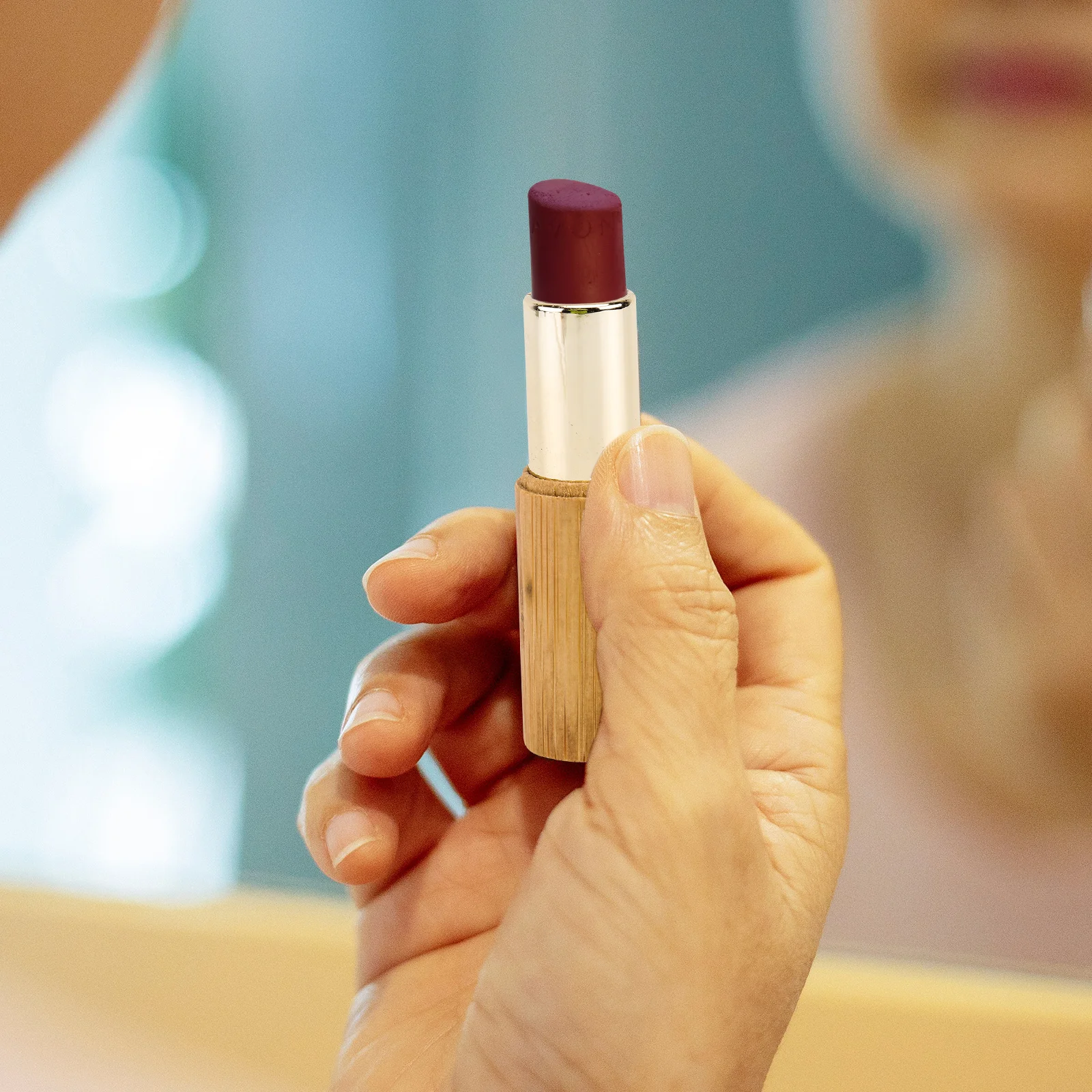 2 stuks 3. Lege bamboe lippenbalsembuizen DIY lippenstiftcontainer met lekvrije dop voor zelfgemaakte glansopslag Zilver Goud 12,1 mm