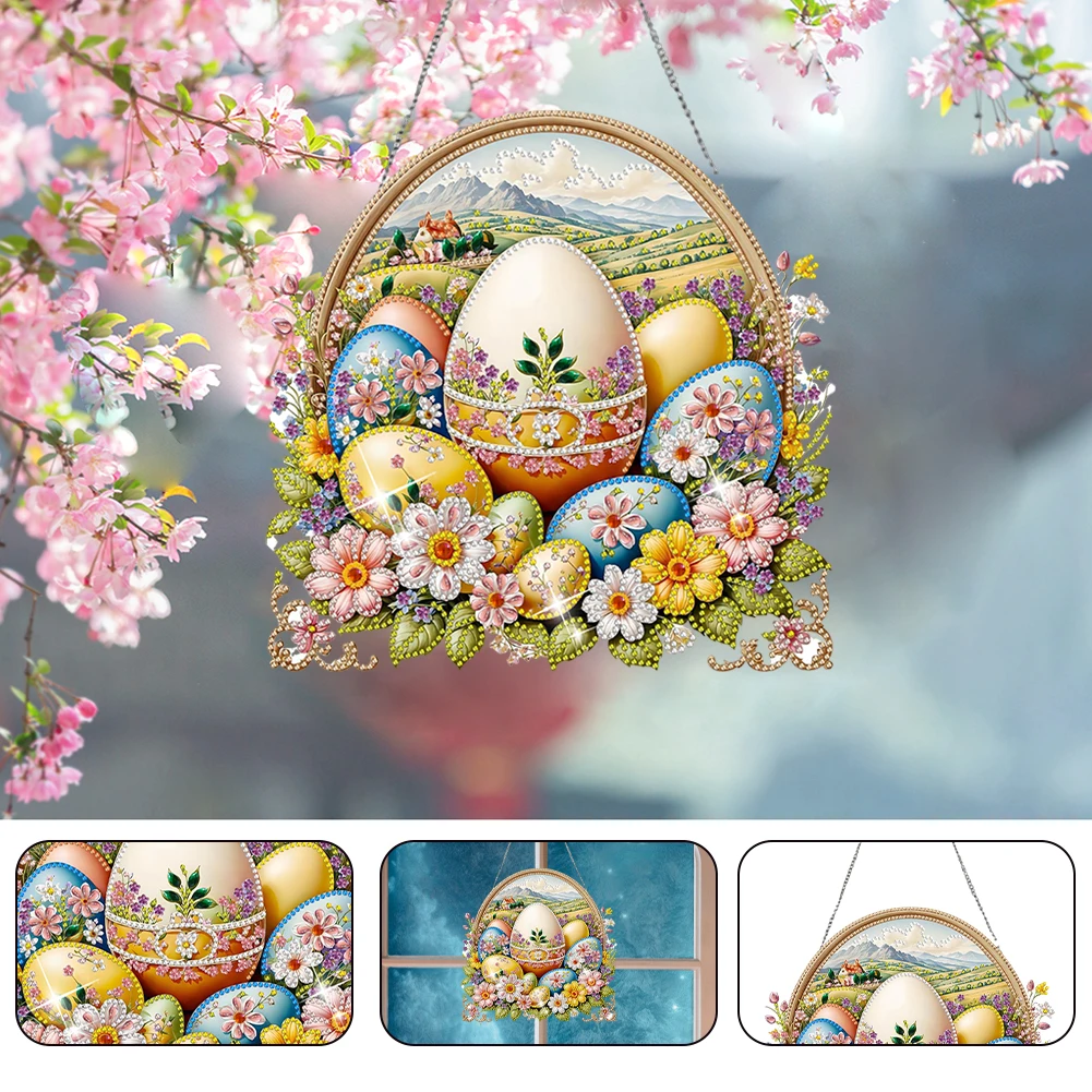 

Diamond Painting Kit for Adults and Kids Hanging Art DIY Resin Diamond Embroidery for Wall Decoration and Gift Idea