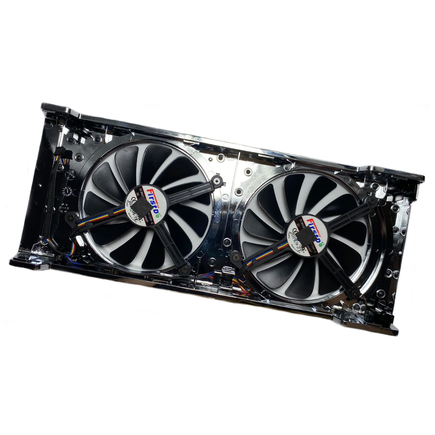 New For XFX Radeon RX5700XT 5700 8GB THICC II Ultra/DD Ultra Graphics Card Replacement Fan panel with fan