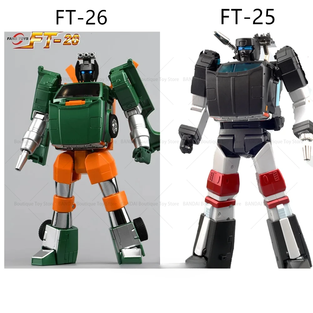 NEW In Stock Transformation Original FansToys FT-25 FT25 Outrider Trailbreaker FT-26 Hoist Action Figure Robot With Box