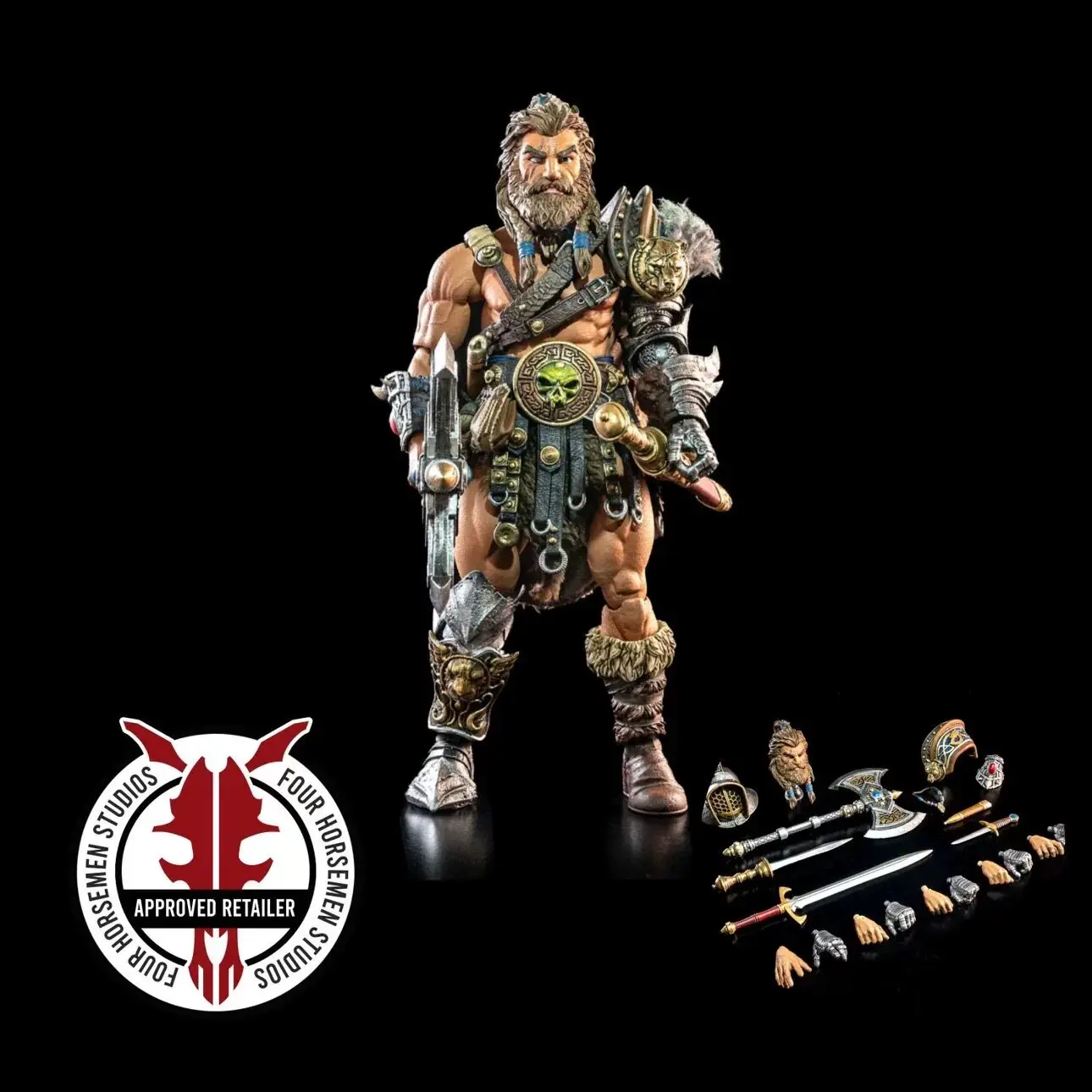 

Фигурки Four Horsemen Studios Mythic Legions Xiongxing Wave / Bjorngar Wave: Gravebreaker, She-Elf, Ursa Major, Minotaur и другие.