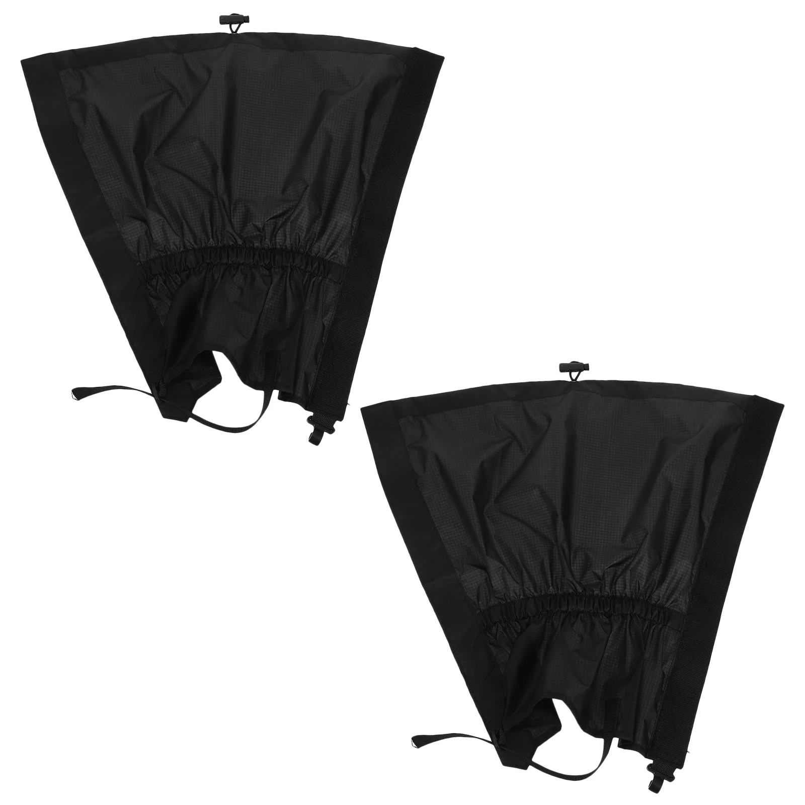 

2 Pcs Outdoor Shoe Boot Covers Reusable Waterproof Snowshoe Protective Black Anti Slip Hiking Trekking Sand Gaiters Leg