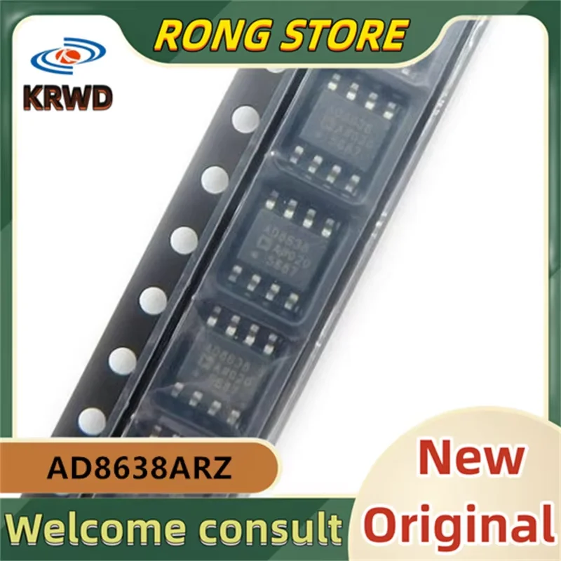 5PCS AD8638 New Original AD8638ARZ-REEL7 AD8638ARZ SOP8
