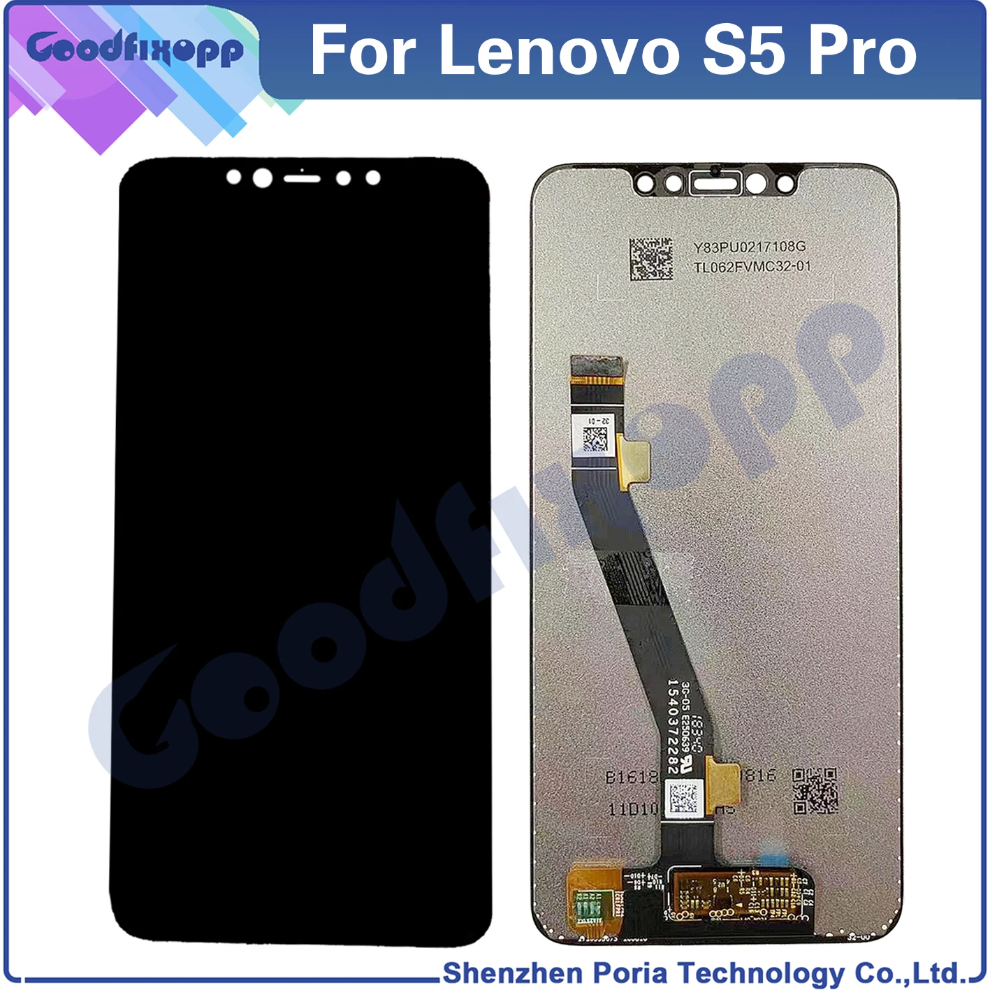 

For Lenovo S5 Pro L58041 LCD Display + Touch Screen Full Assembly Replacement Parts