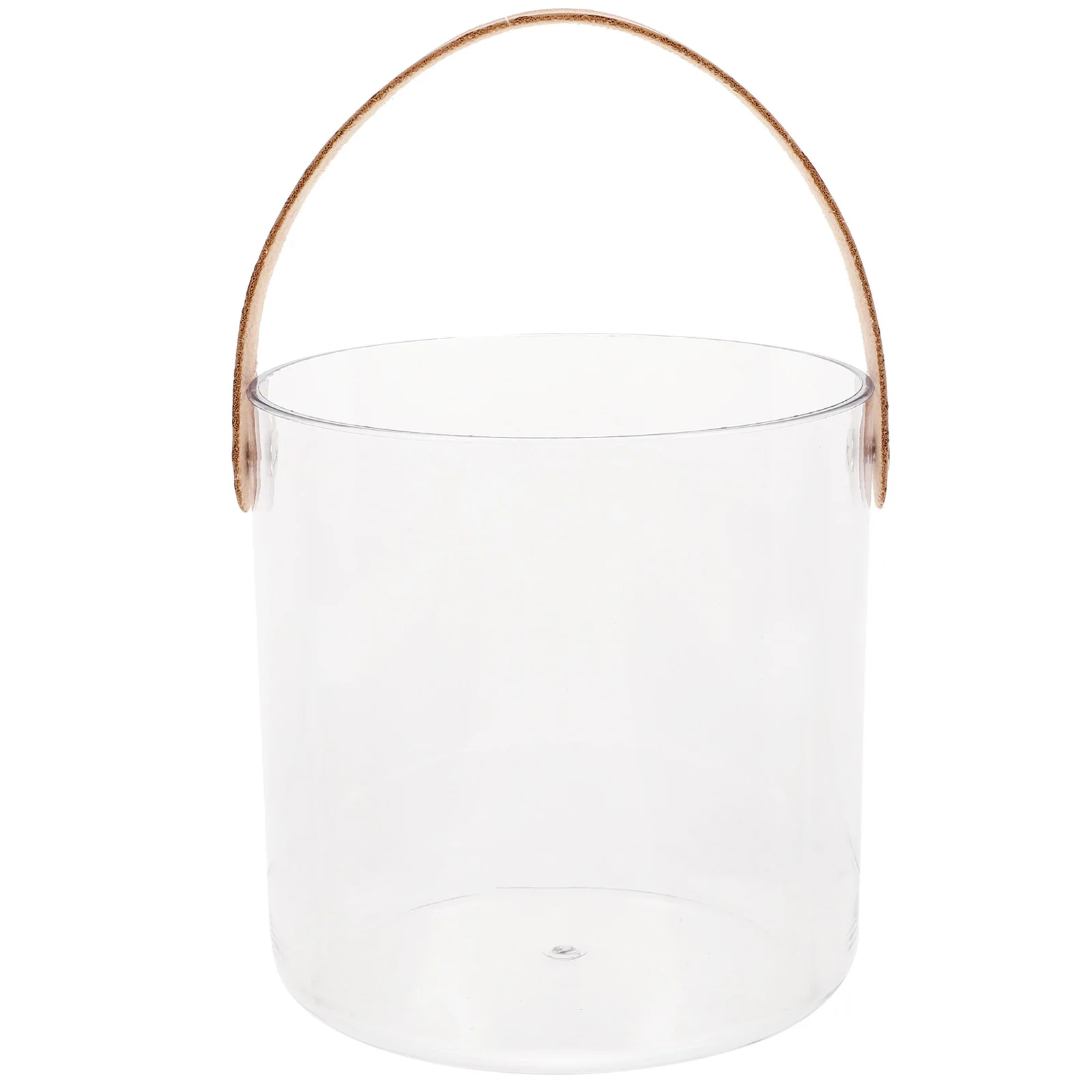 

Clear Tote Berry Fruit Basket Multifunctional Transparent Plastic Storage Container for Snacks Drinks Large Capacity Portable