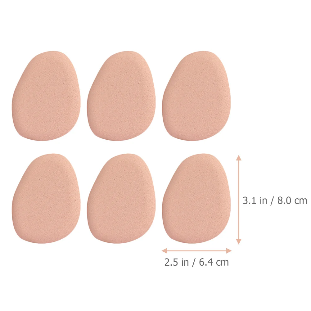

6 Pairs Anti-wear Foot Mat Shoe Pads Self-adhesive Comfortable Forefoot Miss