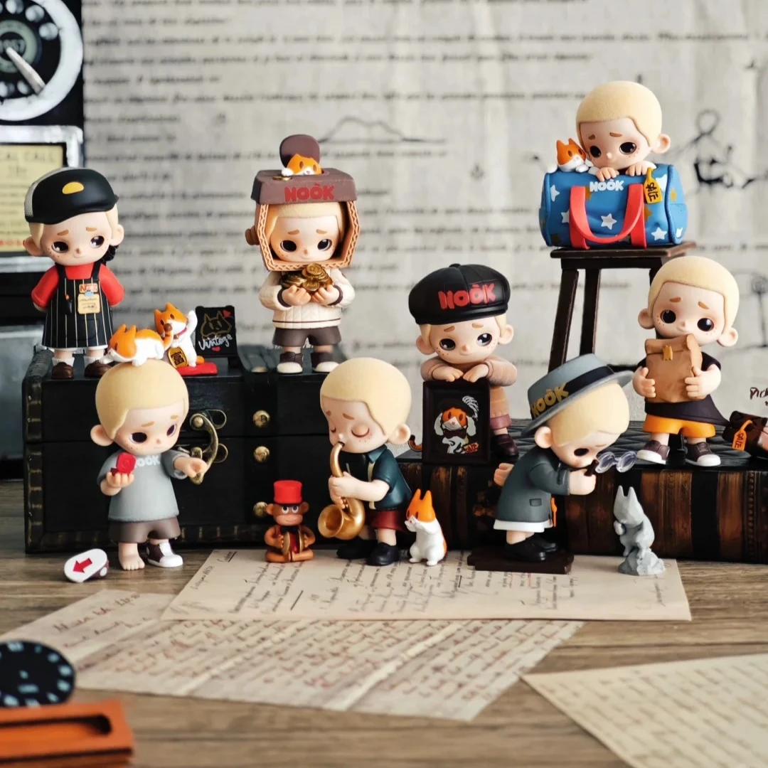 

NOOK IN VINTAGE STORE Серия слепая коробка Mystery Box куклы Kawaii Action Anime фигурка украшения коллекция игрушек подарок