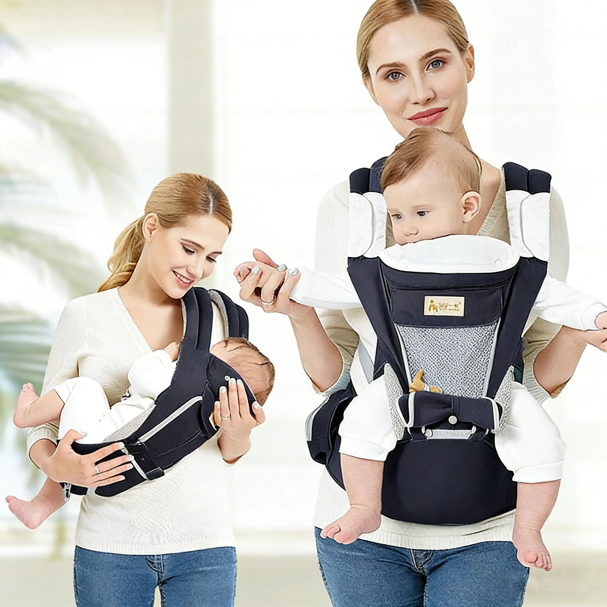 Baby Straps Baby Waist Stool Lightweight Front Hug Dual Use Sitting Stool Easy to Hug Baby When Going Out