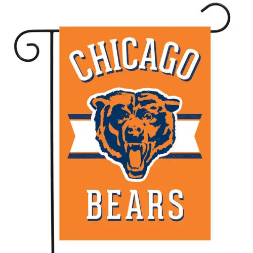 Retro Chicago Bears Garden Flag Double-Sided  Briarwood Lane