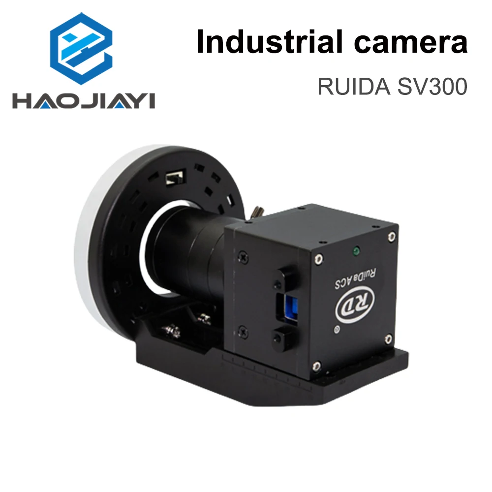 HAOJIAYI Ruida SV300 CCD Industrial Camera, Visual Camera for CO2 Laser Engraving Cutting Machine
