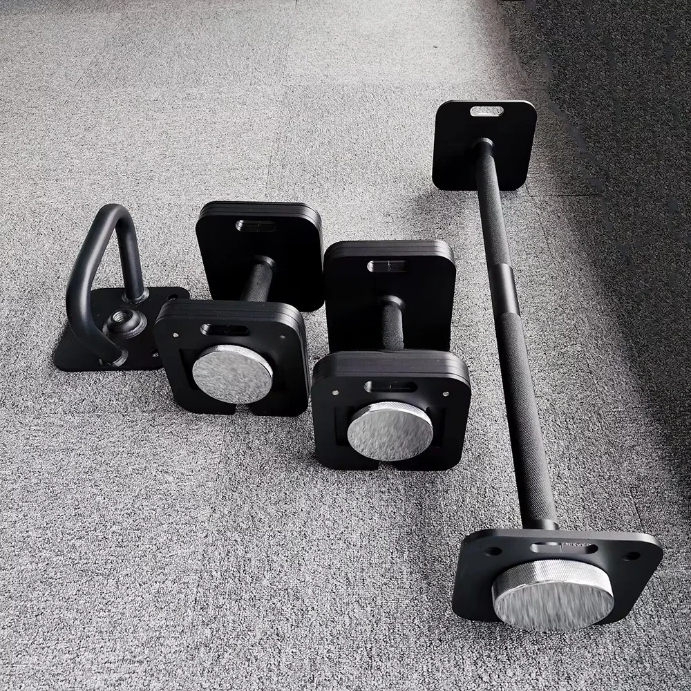 

Домашний тренажерный зал, бесплатные гири, цвет на заказ, 3-в-1, уникальный дизайн, регулируемые гантели, штанга, гири, чугунные квадратные гантели, набор