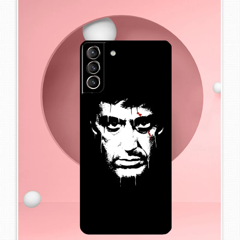 Scarface Al Pacino Tony Montana Case For Samsung Galaxy S22 S23 S24 Ultra Note 20 10 S8 S9 S10 Plus S21 S20 FE Soft Cover