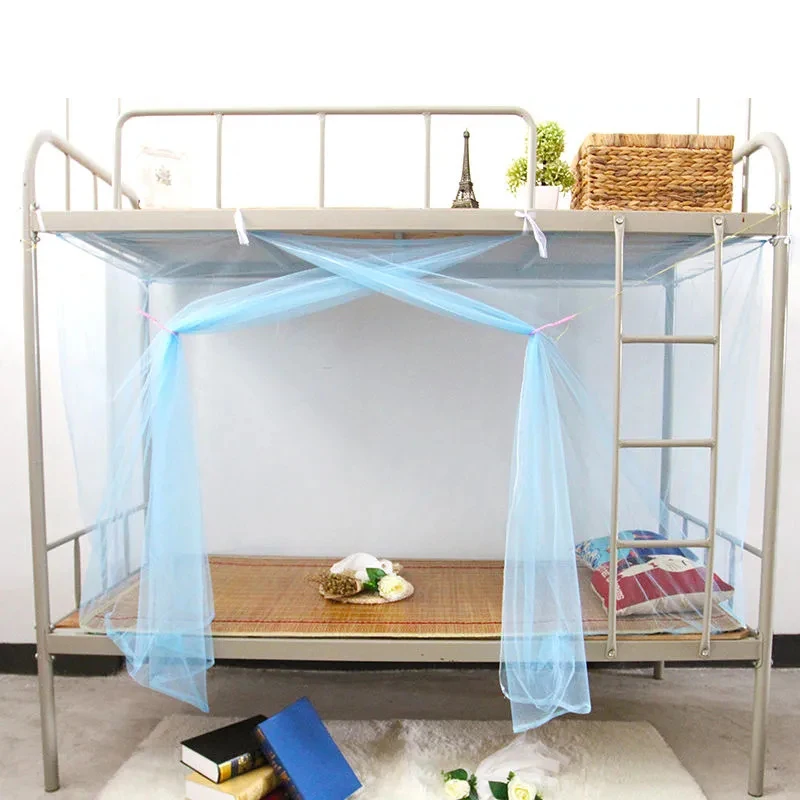 Mosquito Net for Student Dormitory Bunk Beds, Breathable Encryption Mesh, Home Bedroom Mosquito Net, Multiple Color  Mosquito Ne
