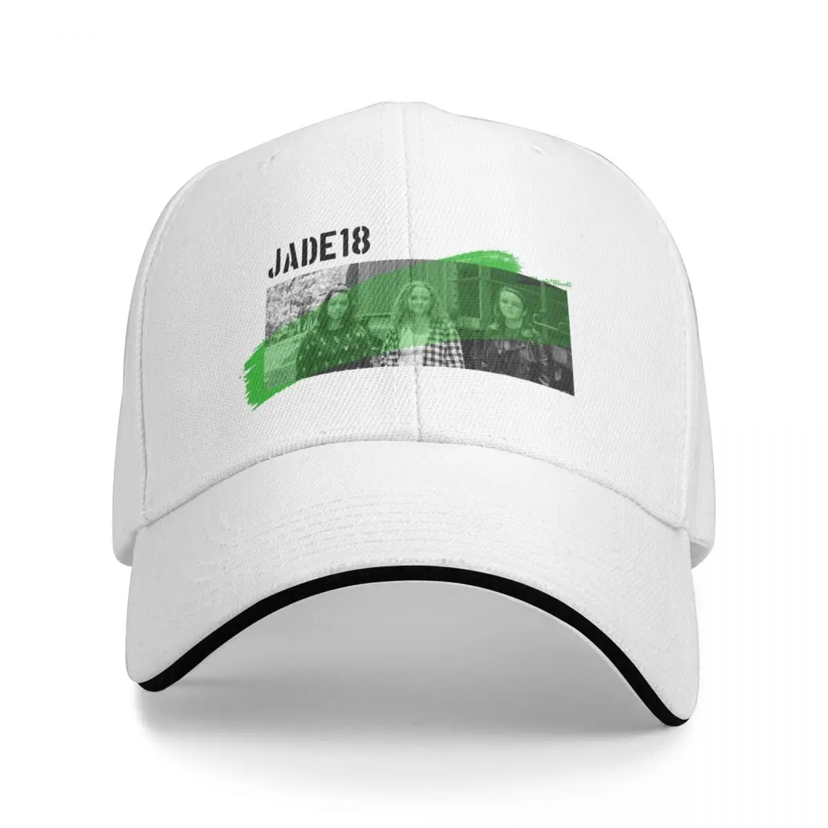 Jade 18 Rectangle Cap Baseball Cap Fishing caps Man hat Women's