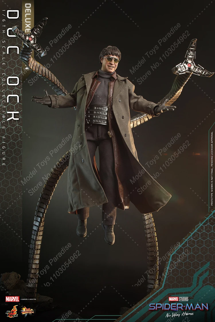 Original Hot Toys HT MMS632 MMS633 1/6 Men Soldier Doctor Octopus Marvel Super Villain Full Set 12inch Action Figure Collection